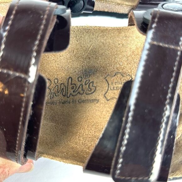 NWOB Birkenstock Birki's Madura Chocolate Brown Sandals Size US 7 - Picture 13 of 14